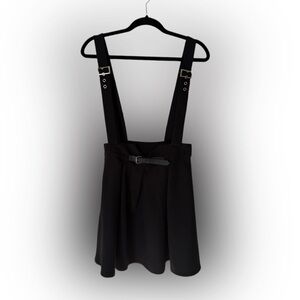 Black Suspender Dress
